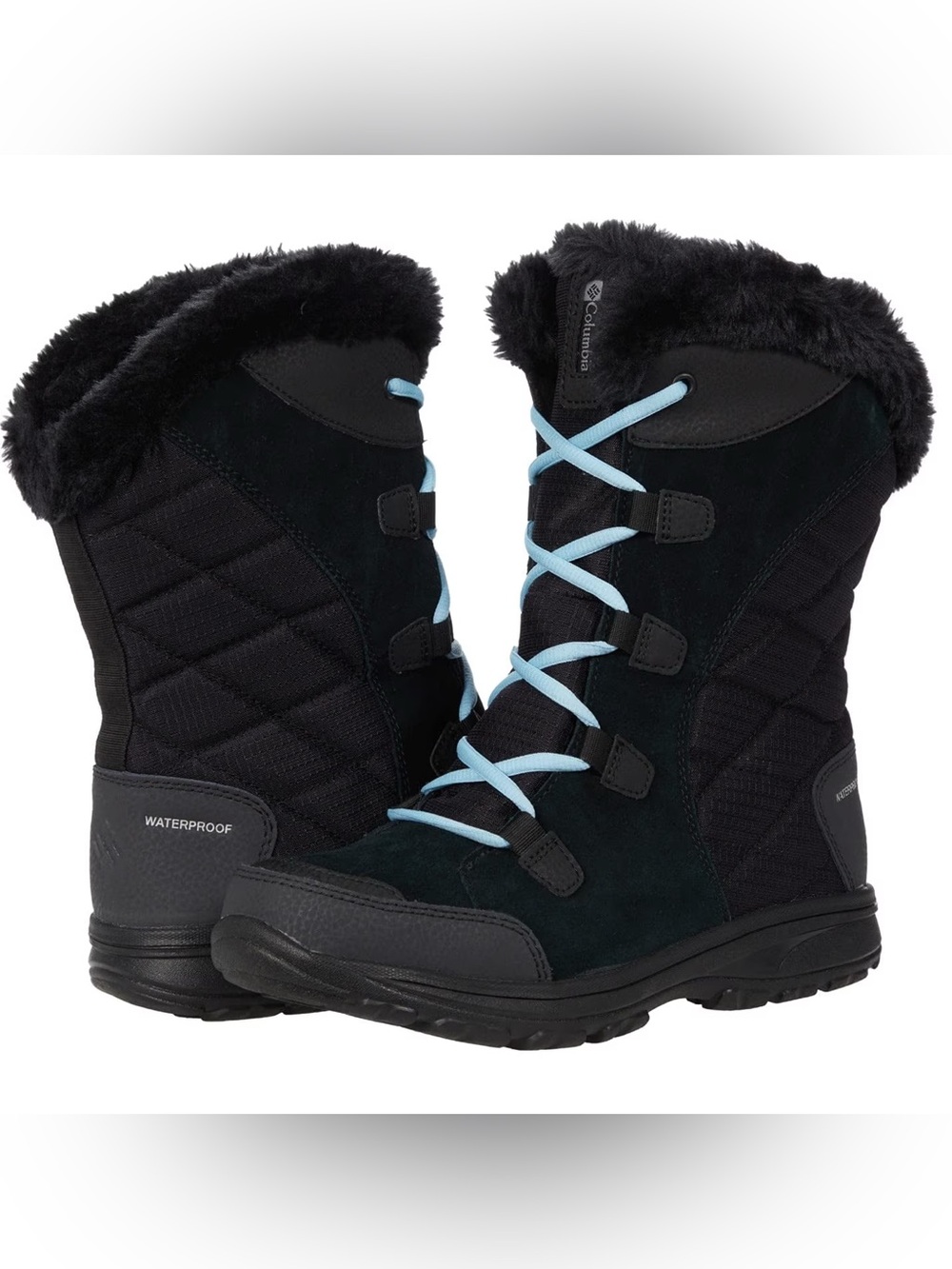 Columbia Ice Maiden II Waterproof winter snow boots black size 9 woman’s